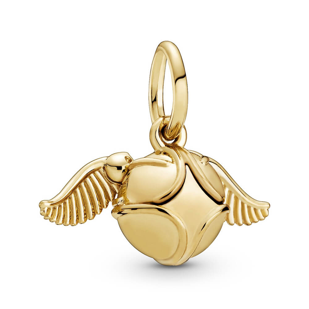 harry potter golden snitch pendant