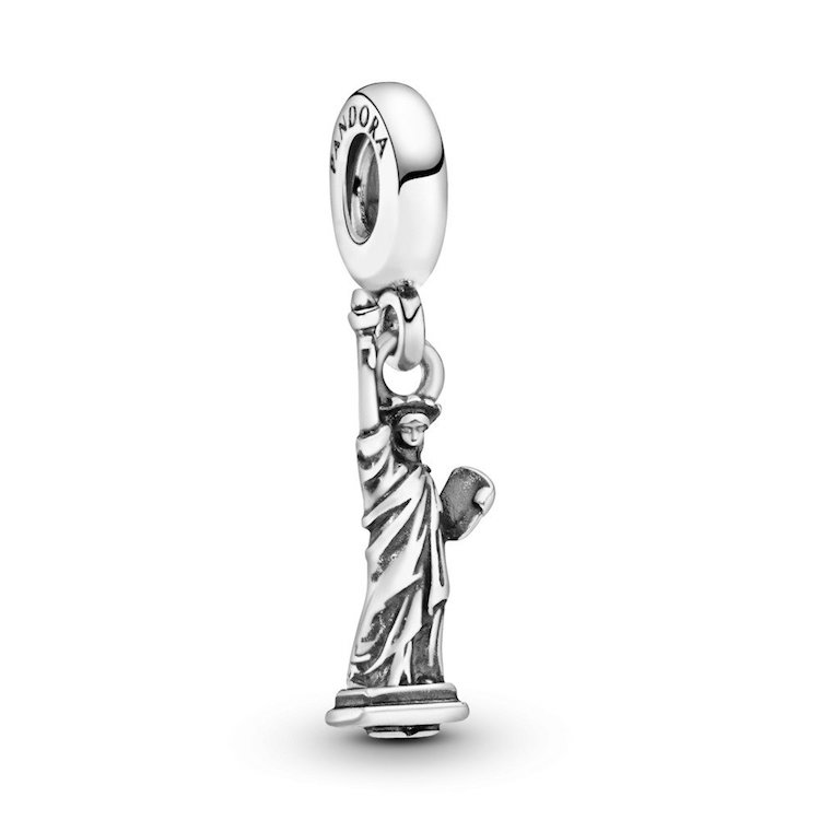 new york statue of liberty dangle charm