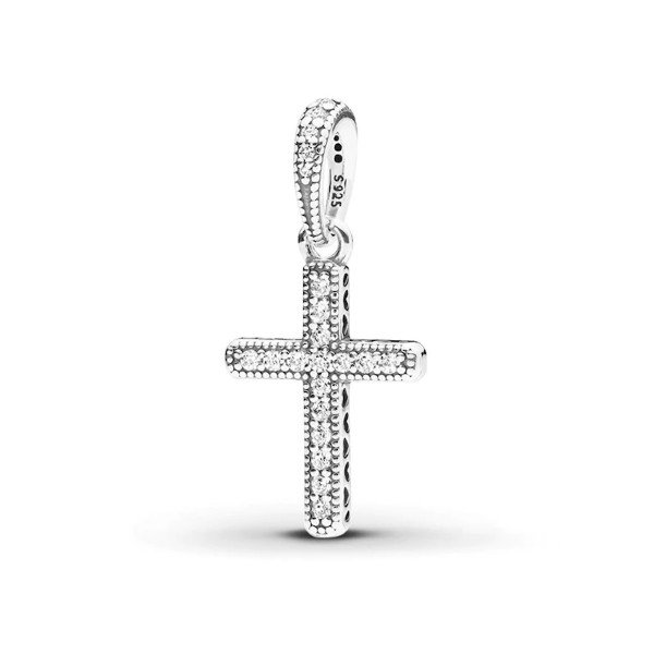 sparkling cross pendant